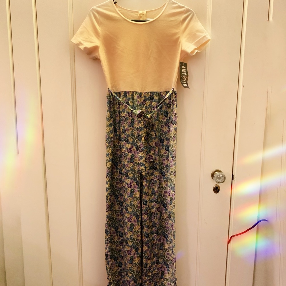 Vintage style floral romper/jumpsuit